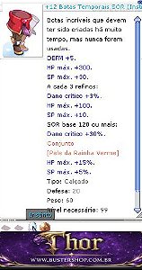 +12 Botas Temporais SOR (Instinto) MA4