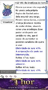 +12 Véu da Arcebispa do Noviço