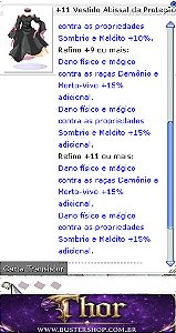 +11 Vestido Abissal da Proteção Mecânica