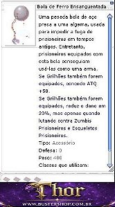 Bola de Ferro Ensanguentada