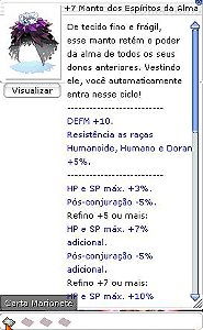+7 Manto dos Espíritos da Alma