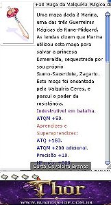 +10 Maça da Valquíria Mágica do Canhão Trip Cavaleiro