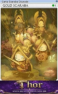 Carta Scaraba Dourado