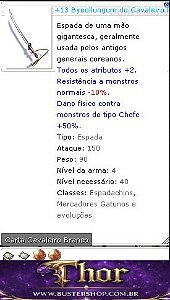 +13 Byeollungum do Cavaleiro do Abismo Mira 5/4