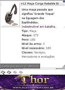 +12 Maça Carga Rebelde Bi