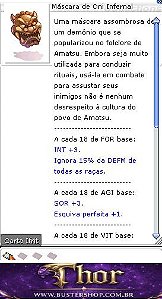 Máscara de Oni Infernal