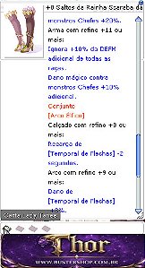 +8 Saltos da Rainha Scaraba da Magia Plena