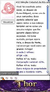 +12 Bênção Celestial da Pós-conjuração