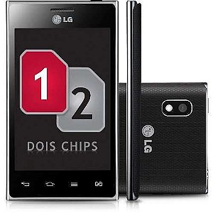 Celular Smartphone Lg L5 Optimus E615f Dual Chip Android 4.0