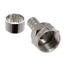 CONECTOR "F" PARA CRIMPAR