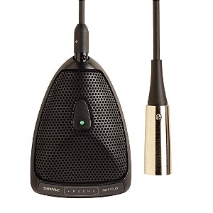 Microfone Condensador Shure de mesa com fio MX393/O