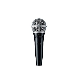 Microfone de mao dinamico cardioide para vocais - PGA48-LC - Shure