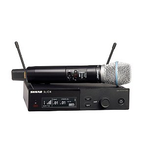 Microfone transmissor de mao sem fio - SLXD2/B87A-G58 - Shure