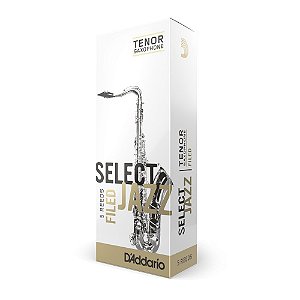 Palheta Sax Tenor 2H (caixa com 5) D Addario Woodwinds Select Jazz Field RSF05TSX2H