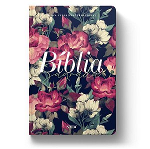 Bíblia Sagrada NVI Slim Jardim Letra Grande Capa Flexível