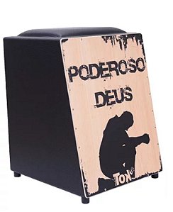 Cajon Elétrico Nobre Tok 218 Poderoso Deus Bongô Embutido