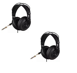 2 Fones de Ouvido Samson SR850 Headphone Referencia Estudio