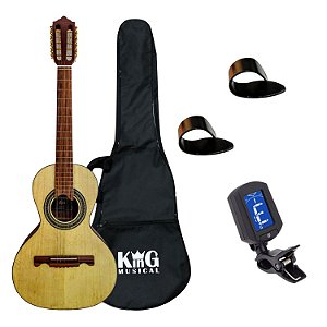 Viola Acústica Giannini VS4 CEDRO Natural Capa Afinador