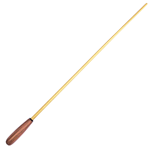 Batuta De Regência Maestro Paganini Madeira Tabaco Pbm004