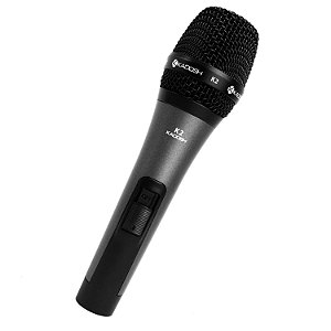 Microfone com Fio Dinâmico  Kadosh K2 com Cachimbo e Bag