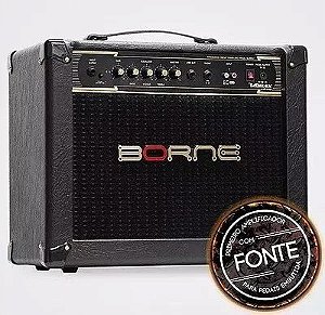 Amplificador Para Guitarra Borne Vorax 1050 50w Rms Preto