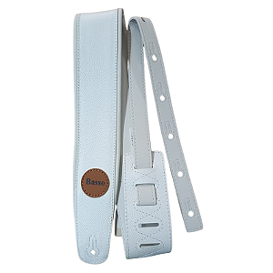 Correia Vt-sl-60 7,5cm Custom Shop Couro Branco Basso