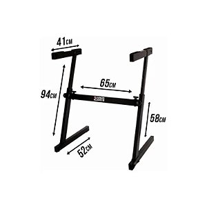 Suporte Para Teclado e Piano Eletrico em Z Saty SZ02