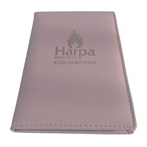 Harpa Cristã Pentecostal Capa Luxo Letra Gigante Rosa