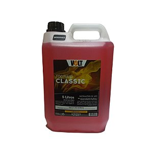 Fluido Para Maquina de Fumaça Volt Classic 5Lt Morango