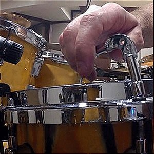 Afinação e posicionamento para bateristas