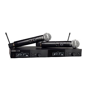 Sistema sem fio Shure SLXD2/SM58 SLXD24D/SM58-G58 microfones