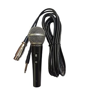 Microfone de Mão Custom Sound CSMS 150 Com cabo