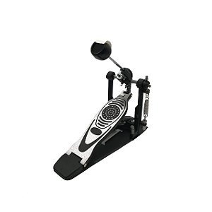 Pedal de Bumbo Bateria Simples Liverpool Corrente Dupla