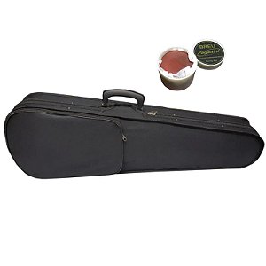 Estojo Case Para Violino 4/4 Rígido Leve e Breu Claro