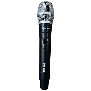 Microfone Dinamico Sem Fio De Mão Sounvoice MM-113 SF