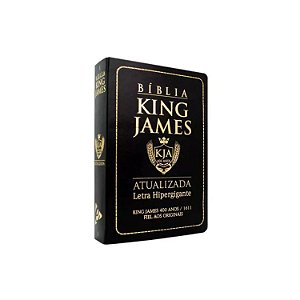 Biblia King James Atualizada Letra Hipergigante Media Luxo