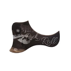 Escudo para Violão Rock And Roll Hoot