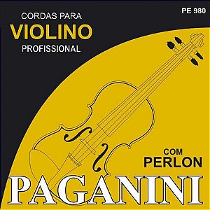 Encordoamento Para Violino Paganini Com Perlon PE980