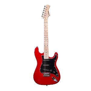 Guitarra Elétrica Waldman Stratocaster Vermelha ST111 WR