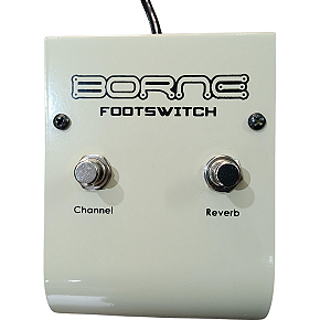 Pedal Footswitch para Amplificador Borne Channel/Reverb