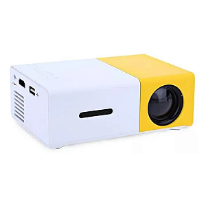 Mini Projetor Portátil Led 1080p 600 Lúmens Hdmi YG300