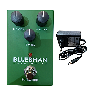 Pedal Efeito para Guitarra Bluesman TubeDrive Fuhrmann Fonte