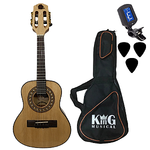 Kit Cavaco Maquês Eletroacústico Passivo Capa e Acessórios
