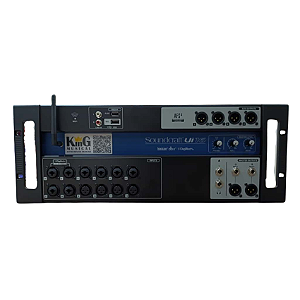 Mesa De Som Digital Ui-16 Soundcraft 16 canais USB Wifi