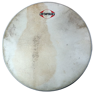 Pele de Couro Animal 16'' Contemporânea Para Surdo