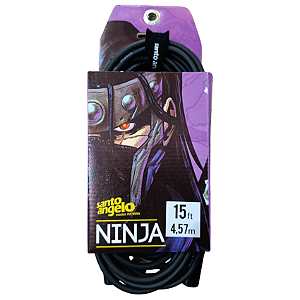 Cabo de Microfone Xlr Macho X Xlr Femea 4.57M Santo Angelo