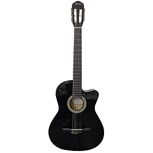 Violão De Nylon Eletroacústico Cutway Giannini NF-14 CEQ BK