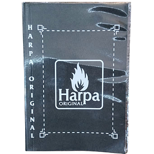 Harpa Cristã Original Preta Letra Grande Capa Transparente