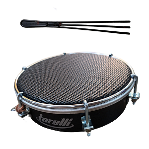 Tamborim Estudo 6" Pele Muda Corpo Abs Torelli TTE291Baqueta