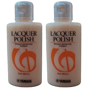Kit 2 Polidores Yamaha Lacquer Polish Instrumentos Laqueados